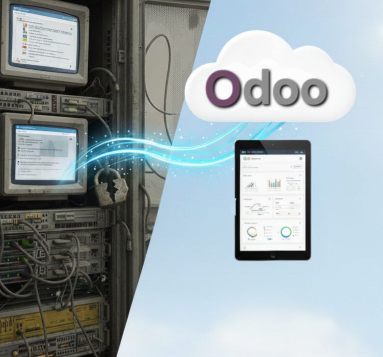 заміна 1с на odoo